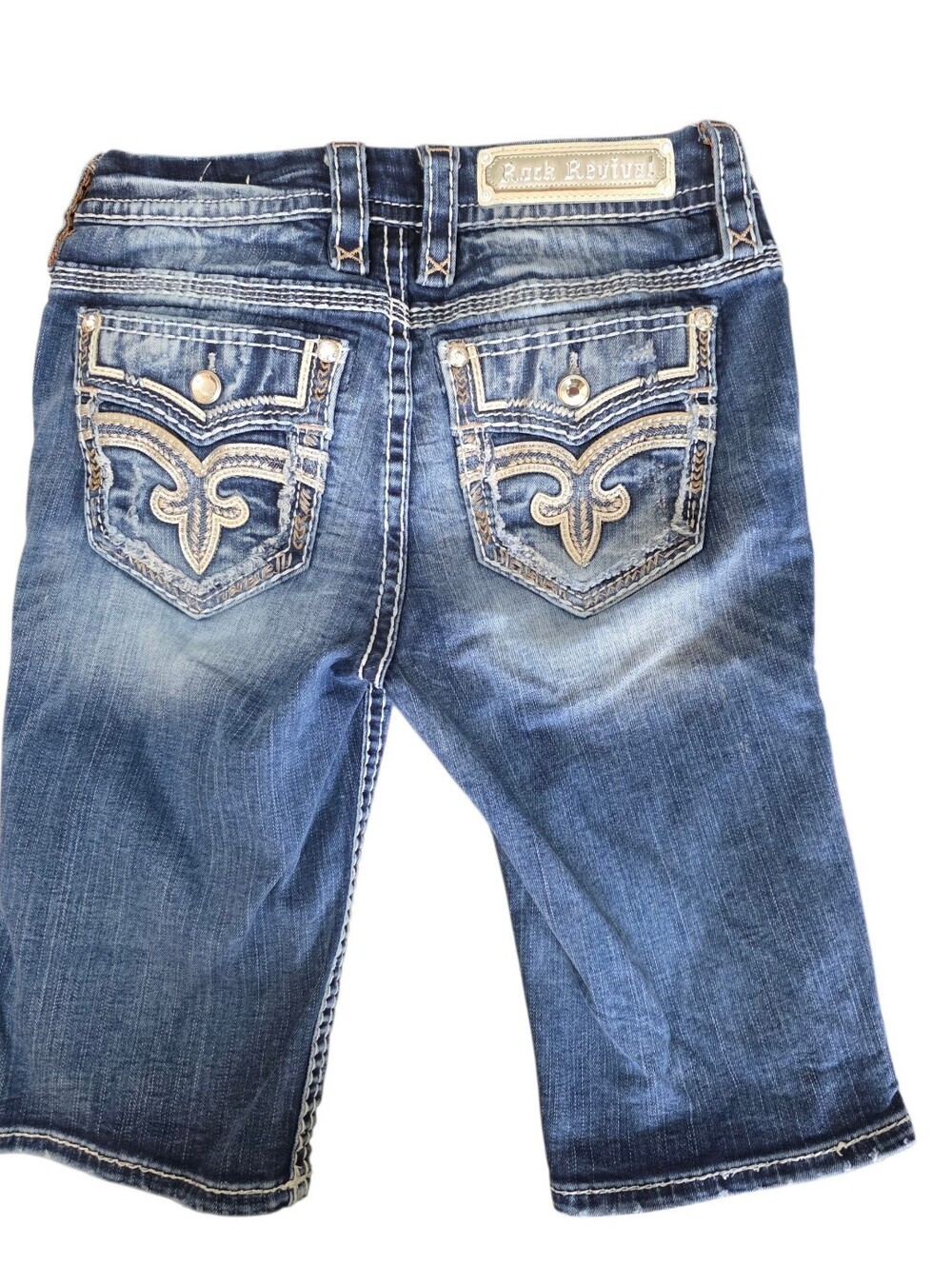 Rock Revival Bermuda Denim Shorts Women's Size 27.